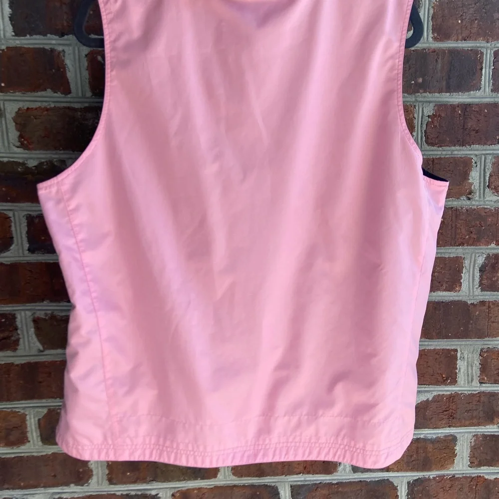 Lauren, Ralph Lauren Women’s Pink and Black Reversible Vest, Size 1X - Picture 7 of 13